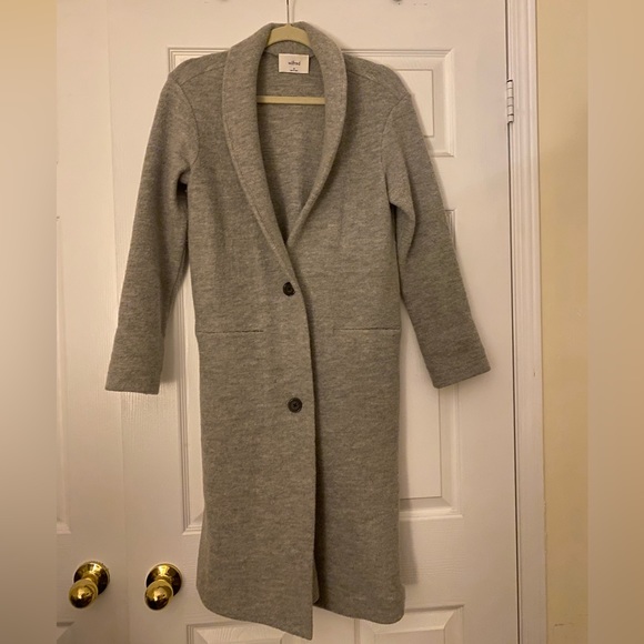 SOLD - Wilfred Luxe Lounge Wool Coat - Picture 5 of 6